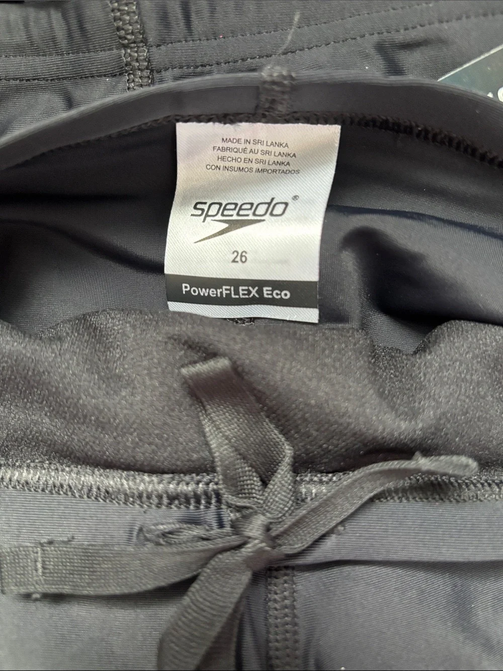 Speedo PowerFlex Eco Swim shorts,new black,stretch,race,athletic,performance